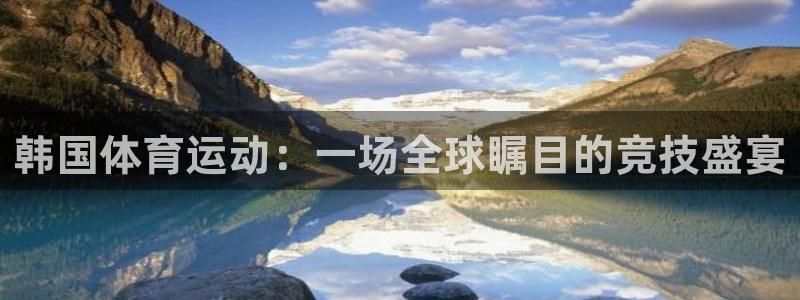 vsport体育：韩国体育运动：一场全球瞩目的竞技盛宴